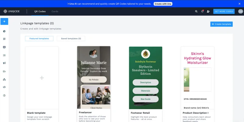 QR code generator for multiple links Uniqode
