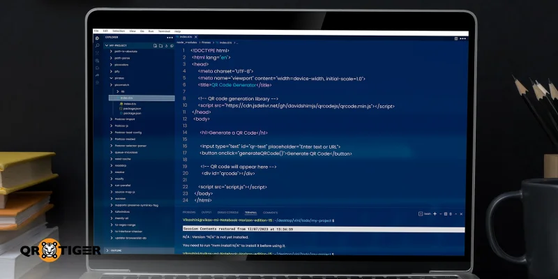 Start by creating a file named index.html Create HTML file