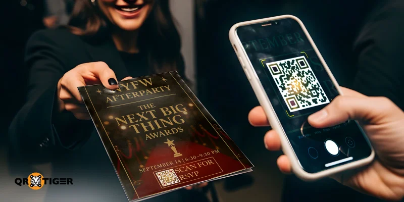 New york fashion week invite QR code New york fashion week QR code