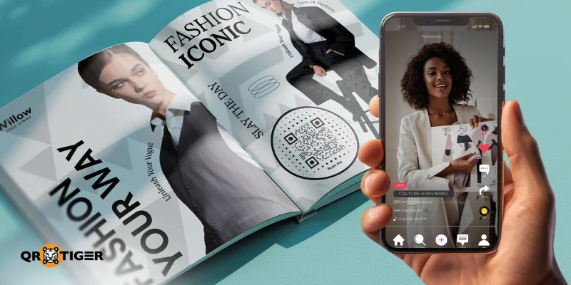 New york fashion week look book QR code New york fashion week look book