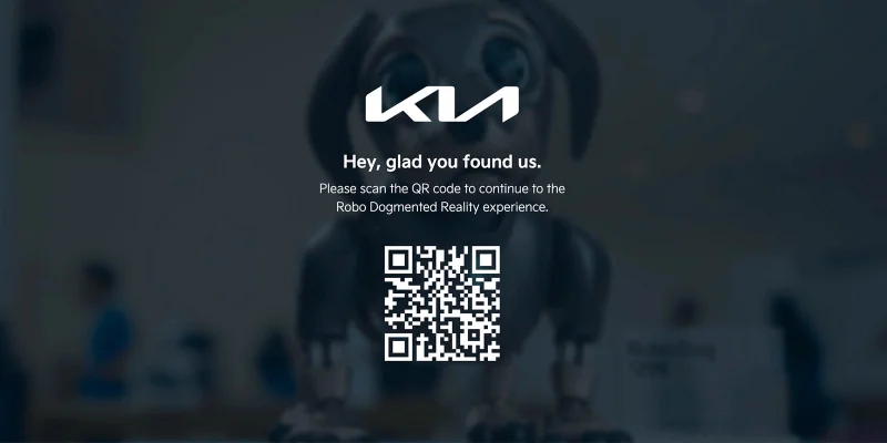 Robo dog QR code