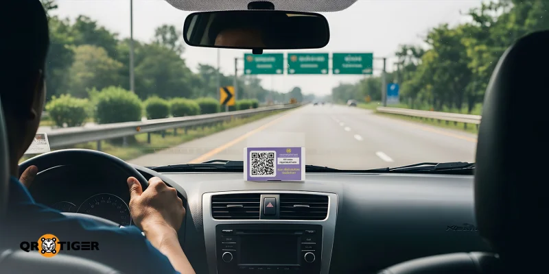 泰国规定出租车上必须使用三色QR码系统以确保乘客安全