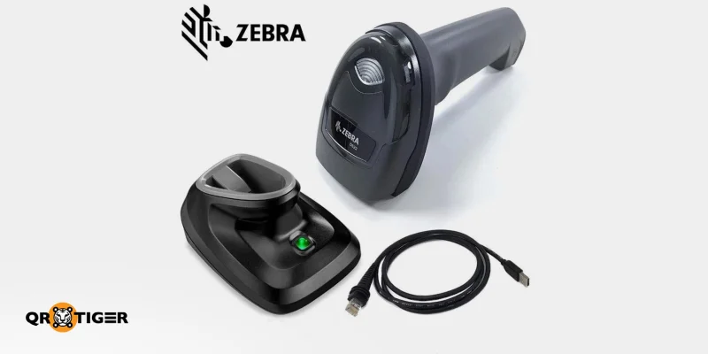 Zebra symbol barcode scanner for GS1