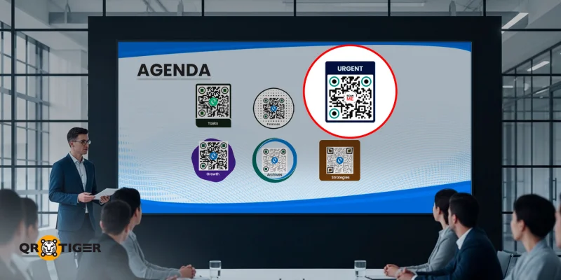 Report recommendations using QR codes