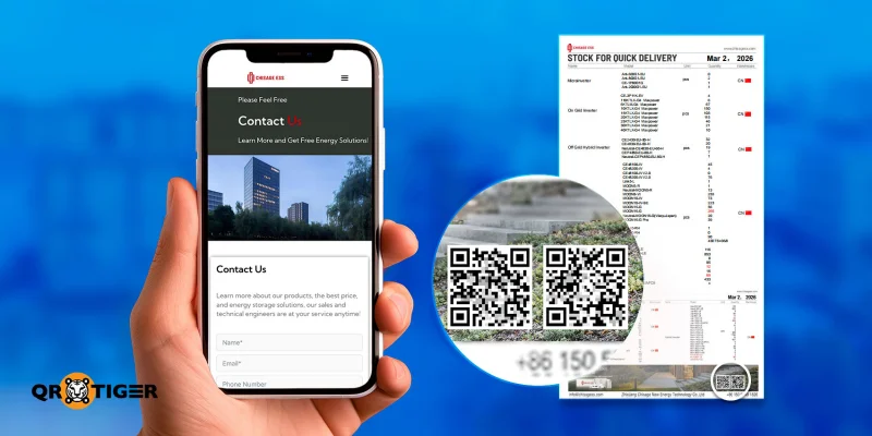 Chisage ess QR code Chisage ess contact us QR code