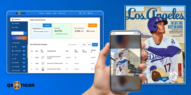QR TIGER AR QR code platform