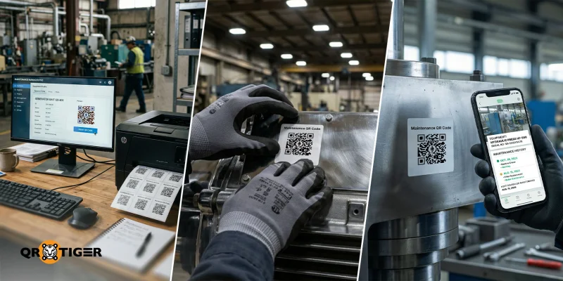 Guide for QR code equipment maintenance