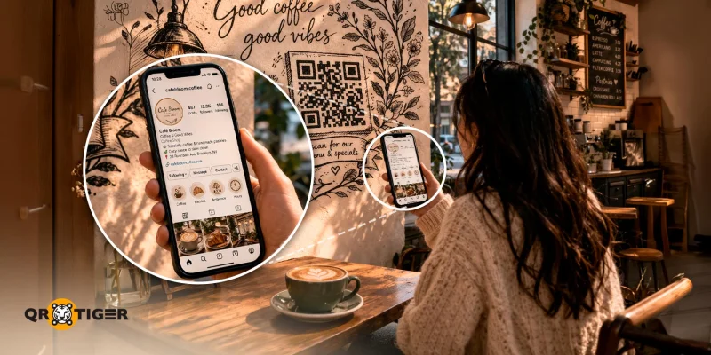 Local store QR code drawing