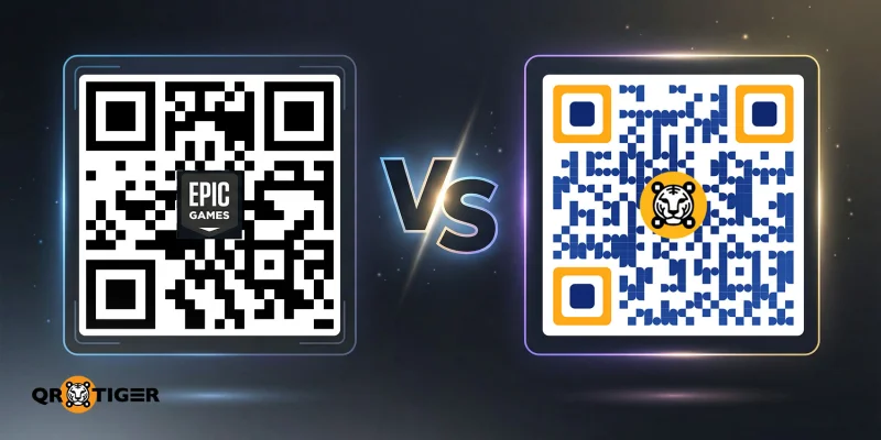 QR code for epic games