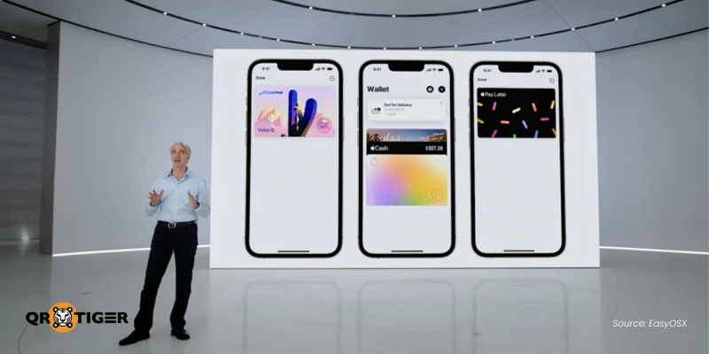 Apple wallet qr code pass WWDC