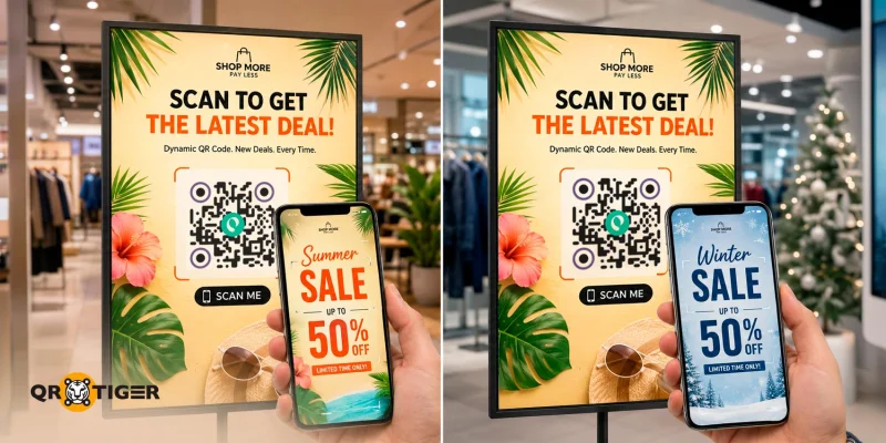 Dynamic vs Ai generated QR code Ai generated QR code vs dynamic comparison