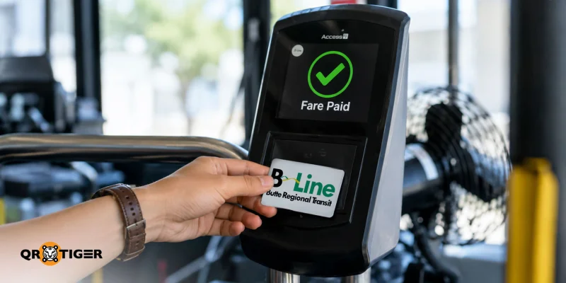 How to use transit QR code Steps for using transit QR code