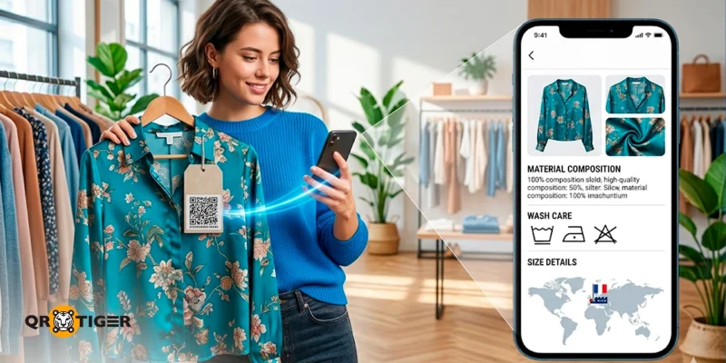 Enhancing clothing products using GS1 QR code GS1 code for clothing brands