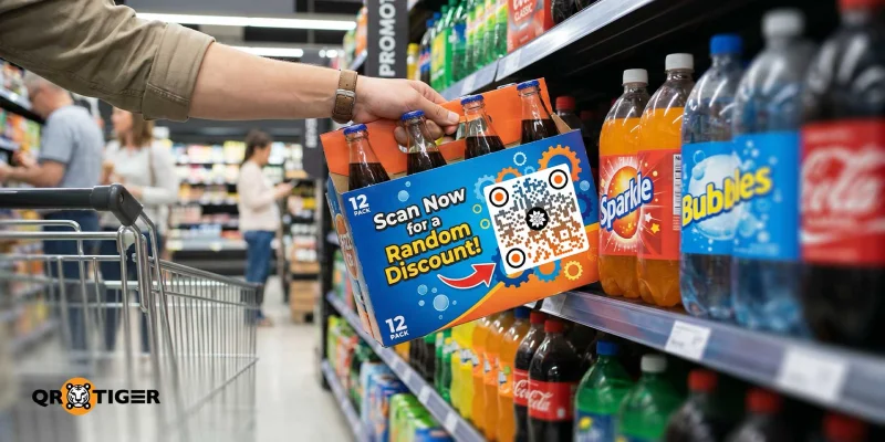 Conversion marketing funnel QR