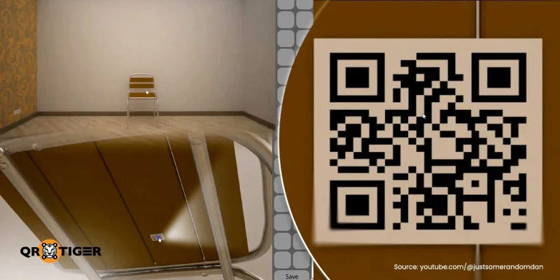 Digital escape room QR code