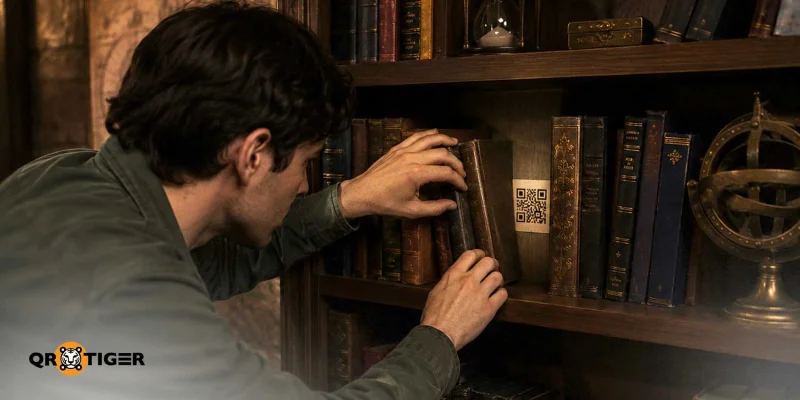Escape room QR code