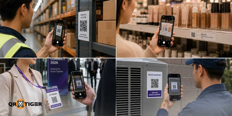 Airtable QR code use cases across industries