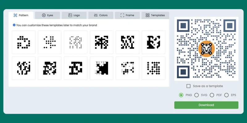Customize and download your QR code QR code customization and download