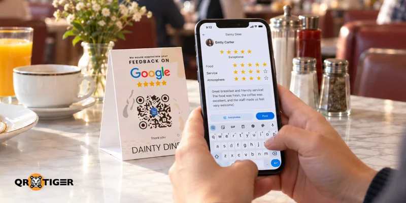 Cách tạo mã QR cho đánh giá trên Google