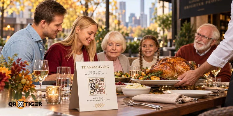 Kod QR untuk Hari Thanksgiving: 33+ Idea untuk Meningkatkan Jualan Anda